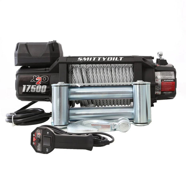 Smittybilt X20 Gen2 17.5 K Waterproof Wireless Winch w/ Steel Cable 17,500 lb 97517