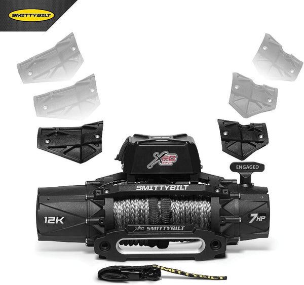 Smittybilt XRC Gen3 12K Waterproof Winch w/ Synthetic 12,000 lb 98612