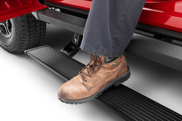 AMP Research 2021 Ford F-150 SuperCrew & 22-23 F-150 Lightning CC PowerStep XL - Black