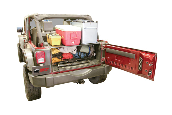Tuffy Jk Unlimited Tailgate Enclosure- Blk 0710 Jk 4Dr