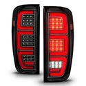 ANZO 19-23 GMC Sierra 1500/2500HD/3500HD Black Replacement Full LED Bar Tail Light