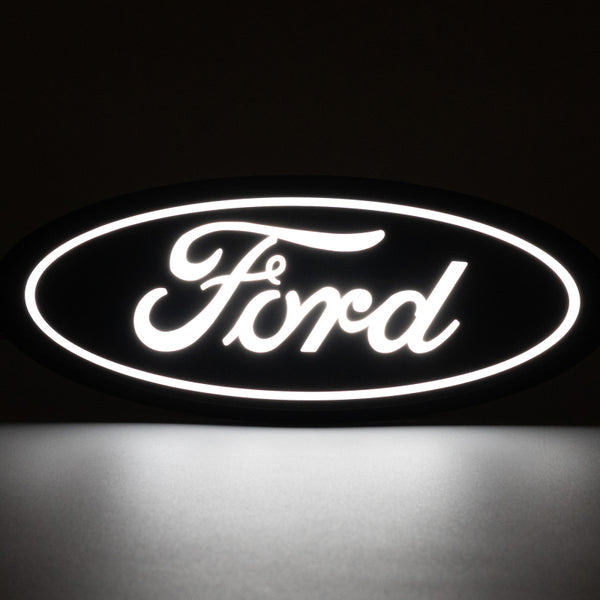 Putco 15-17 Ford F-150 Front Luminix Ford LED Emblem - Fits bar Style Grille