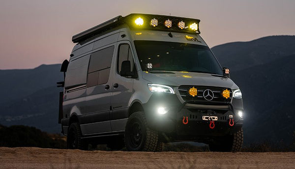 Baja Designs LP9 Sport LED Light Pod, Baja Amber Driving/Combo Single, No Backlight or Harness