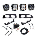 Ford Super Duty (23-26)  Dual Fog Pocket Kit  Squadron Pro/SAE 2.0  Clear  SAE Fog
