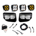 2020-2022 Ford Super Duty  Dual Fog Pocket Kit  Squadron 2.0 SAE/Pro  Amber  SAE/PRO  DC