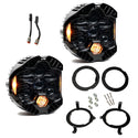 DOT LP6 LED Headlight Kit - Jeep 2018-2026 Wrangler JL; 2020-2026 Gladiator JT; NOTE W/LED Headlights (Amber)