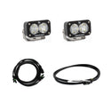 S2 Sport Dual Reverse Kit - '20-22 Silverado 2500HD/3500HD (Wide Cornering; Clear)