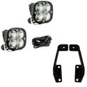 Squadron Pro A-Pillar Kit - '09-14 F-150; '10-14 F-150 SVT Raptor (Driving/Combo; Clear)