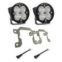 Squadron Pro Fog Pocket Kit - '19-23 Ranger; '21-25 Bronco W/ OE Plastic Bumper (Wide Cornering; Clear)