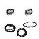 S2 Sport Dual Reverse Kit - '18-25 Wrangler JL; W/ OE Rubicon  Sahara Bumper (Wide Cornering; Clear; Upfitter Wiring)