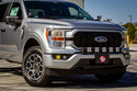 Squadron SAE/Pro Fog Pocket Kit - '21-23 F-150 W/o DRL (SAE Fog; Clear; Toggle Wiring)