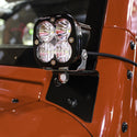 Squadron Sport A-Pillar Kit - '07-18 Wrangler JK (Spot; Clear)