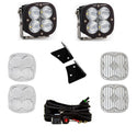 XL Sport A-Pillar Kit - '07-18 Wrangler JK (Spot; Clear)