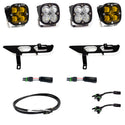 Squadron SAE/Pro Fog Pocket Kit - '21-23 F-150 W/ DRL (SAE Fog; Baja Amber; Upfitter Wiring)