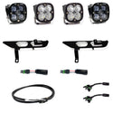 Squadron SAE/Pro Fog Pocket Kit - '21-23 F-150 W/ DRL (SAE Fog; Clear; Upfitter Wiring)