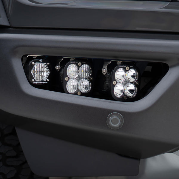 Squadron Unlimited/S1 Fog Pocket Kit - '21-26 F-150 Raptor (Multi-Pattern; Clear)