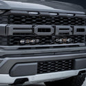 S8 10 Inch Dual Behind Grille Kit - '21-26 F-150 Raptor  '24-26 Raptor 37/R (Driving/Combo; Clear)