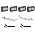 S2 Sport Dual Fog Pocket Light Kit - 2024-2026 Tacoma (Wide Cornering; Clear)