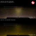 S2 Pro White Flush Mount LED Light Pod (Driving/Combo; Clear)