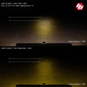 S2 Sport Black Flush Mount LED Light Pod (Spot; Clear)