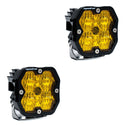 Squadron 2.0 Sport  Pair  LED Wide Cornering  Baja Amber  No Harness
