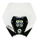 Squadron Sport (A/C) Headlight Kit W/ Shell - '08-09 200 XC; '08-12 200 XC-W/250 SX/XC; '08-10 250 XC-F/XCF-W; '08-12 250 XC-W/300 XC/XC-W; '09-11 400 XC-W; '08-11 450 EXC-R; '08-12 450 XC-F/W; '08-11 530 EXC-R/XC-W (Driving/Combo; Clear)
