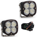 XL Sport LED Light Pod Pair (Wide Cornering; Clear)