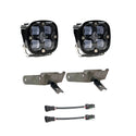 Squadron SAE Fog Pocket Kit - '99-10 F-250/350 Super Duty (SAE Fog; Clear)
