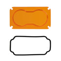S2 Light Pod Lens Kit (Spot; Factory Amber)