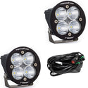 Squadron-R Racer Edition LED Light Pod Pair (Racer Spot; Clear)