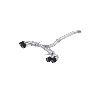 MBRP Exhaust 3.5" Cat Back Dual Split Rear T304 Quad CF Tip