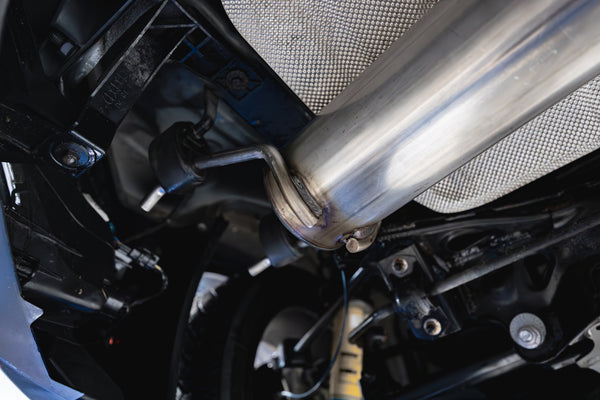 MBRP Exhaust 2.5" Axle-Back; Single Rear Exit; AL