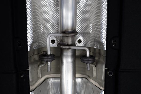 MBRP Exhaust 2.5" Cat Back Quad Split Rear With Polished Tips AL
