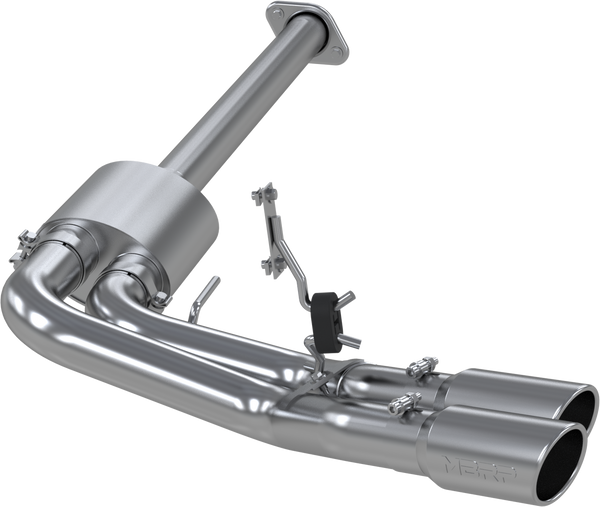 MBRP Exhaust 3in. Cat Back Exhaust Single Side Dual Outlet Pre Rear Wheel Exit AL 2015-20 F150