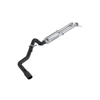 MBRP Exhaust 2.5 Inch Cat Back 3 Inch Single Side Exit Black Coated AL