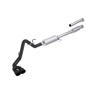 MBRP Exhaust 3 Inch Cat Back Dual Passenger-Side Exit BLK