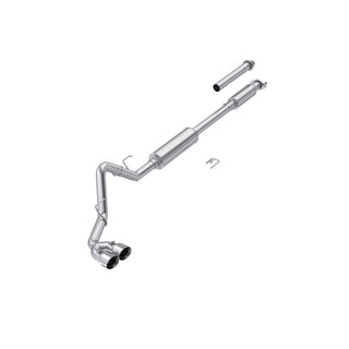MBRP Exhaust 3in. Cat Back Passenger-side Dual Outlet AL