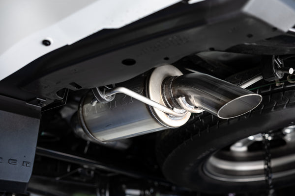 MBRP Exhaust Overland 3-Inch Cat-Back Single Rear High-Clearance Turn Down AL