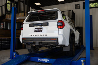MBRP Exhaust Overland 3-Inch Cat-Back Single Rear High-Clearance Turn Down AL