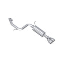 MBRP Armor Lite 2.5-Inch Axle-Back Single Side With Dual Outlet Polished Tip.