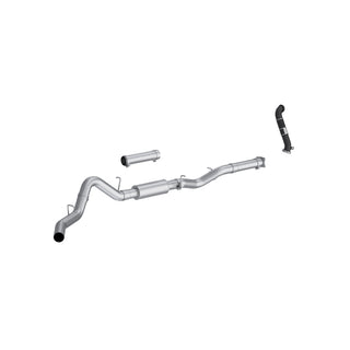 MBRP Exhaust 4in. Cat-Back Single Side With Downpipe No Tip