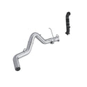 MBRP Exhaust 4in. Filter-Back Single Side With Downpipe No Tip No Muffler