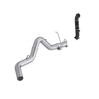 MBRP Exhaust 4in. Filter-Back Single Side With Downpipe No Tip No Muffler
