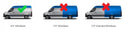 VanTred Husky Liner Rubber Mat 2007+ Sprinter Van Cargo 144" Wheel Base Standard VTMS06M