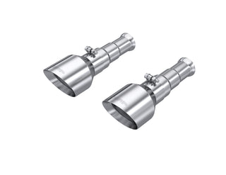 MBRP Exhaust 5in. OD Dual Wall Angle Cut Exhaust Tips Sold In Pairs.