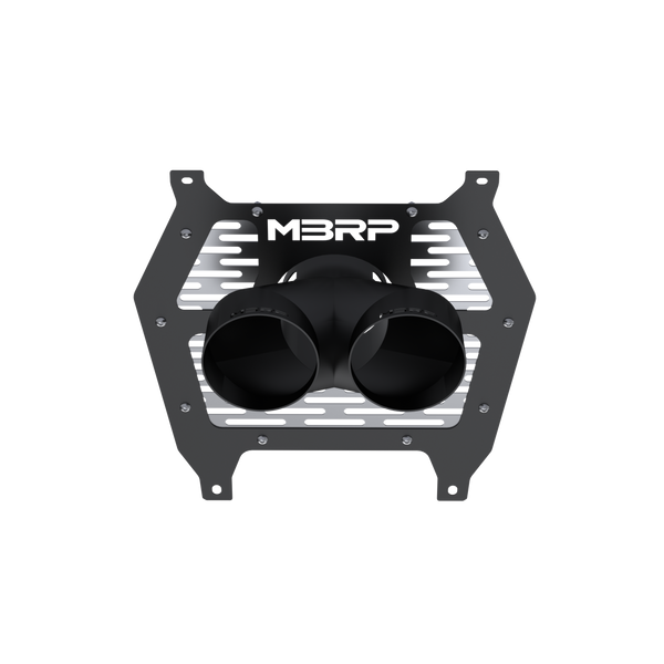 MBRP BLK Tip And Shield Assembly