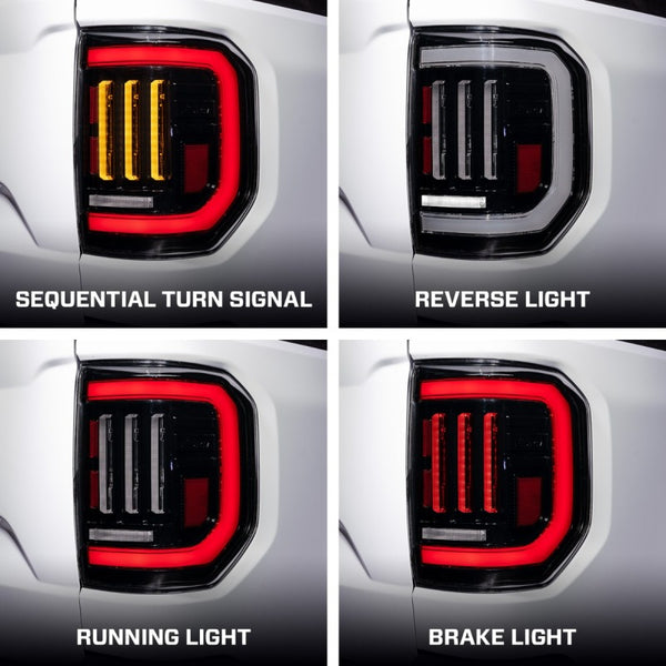 Form Lighting 22-24 Ford Maverick LED Tail Lights Smoked (Pair)