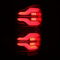AlphaRex 16-21 Toyota Tacoma LUXX LED Taillights Blk w/Activ Light/Seq Signal