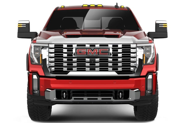 Husky Liners 16-19 Ford Explorer (Excl. Sport) Aeroskin Hood Protector - Chrome