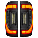 Oracle 19-23 GMC Sierra Black Series Flush Style LED Tail Lights - Factory Halogen